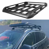 Car Roof Rack Rackit Aluminium Black Aero 127x96cm 28827-image-6299371