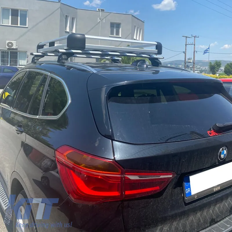 Car Roof Rack Rackit Aluminium Silver Aero 127x96cm 28832