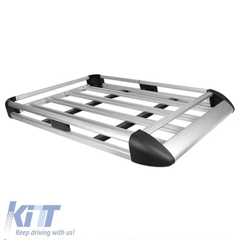 Car Roof Rack Rackit Aluminium Silver Aero 140x100cm 28833