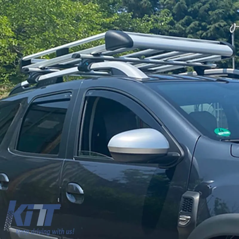Car Roof Rack Rackit Aluminium Silver Aero 140x100cm 28833