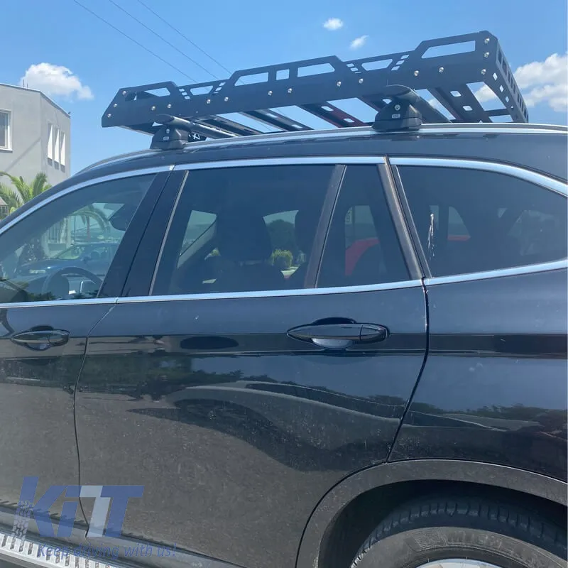 Car Roof Rack suitable for Rackit Steel Black 140x100cm 28835