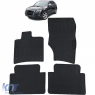 image-73-Car Rubber Floor Mats Black Premium Set for Audi Q7 4L 06-15