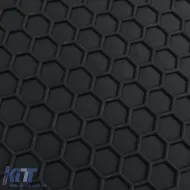 Car Rubber Floor Mats Black Premium Set for VW Polo 6R 6C 09-17-image-6326752