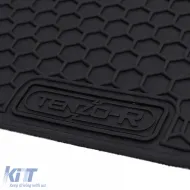 Car Rubber Floor Mats Black Premium Set for VW Polo 6R 6C 09-17-image-6326753