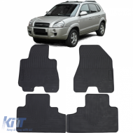 image-14-Car Rubber Floor Mats Black Premium Set for Hyundai Tucson JM 04-10