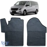 image-21-Car Rubber Floor Mats Black Premium Set for Mercedes V-Class W447 from 2014