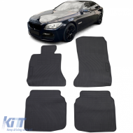 Car Rubber Floor Mats Black Premium Set suitable for 7 Series BMW F01 2008-2015 - ODFMB6012519