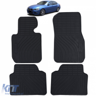 image-66-Car Rubber Floor Mats Black Premium Set suitable for BMW 3 Series F30 F31 11-19