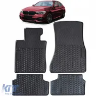 image-22-Car Rubber Floor Mats Black Premium Set suitable for 5 Series BMW G30 G31 from 17
