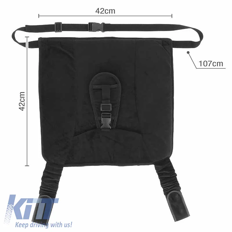Car Safety Seat belt suitable for Pregnant Women ''Swiss Drive'' Alcantara RK19021