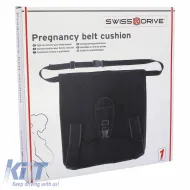 Car Safety Seat belt suitable for Pregnant Women ''Swiss Drive'' Alcantara RK19021-image-6309272