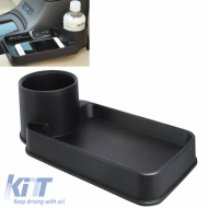 Car Seat Gap Organizer with Cup Holder Black 22529