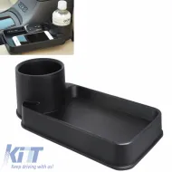 Car Seat Gap Organizer with Cup Holder Black 22529-image-6296772