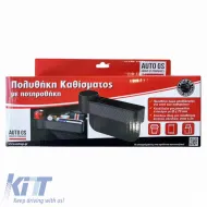 Car Seat Gap Organizer With Cup Holder Black/Carbon 22528-image-6296785