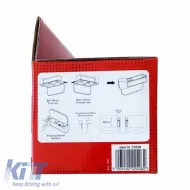 Car Seat Gap Organizer With Cup Holder Black/Carbon 22528-image-6296787