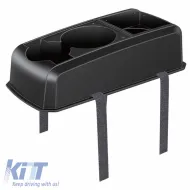 Car Seat Gap Organizer with Double Cup Holder Black 22527-image-6296757