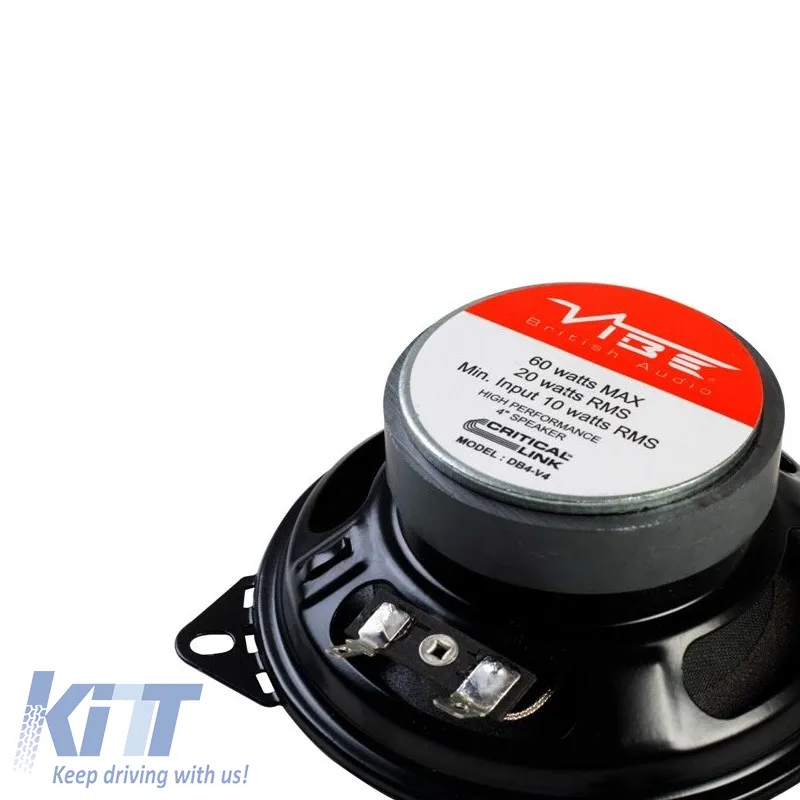 Car Speaker Vibe DΒ4-V4 Easy Fit 4"/10cm 60W Peak 20W RMS 1 Piece