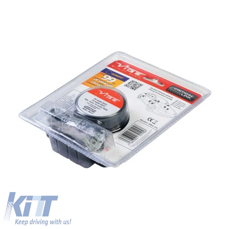 Car Speaker Vibe DΒ4-V4 Easy Fit 4"/10cm 60W Peak 20W RMS 1 Piece
