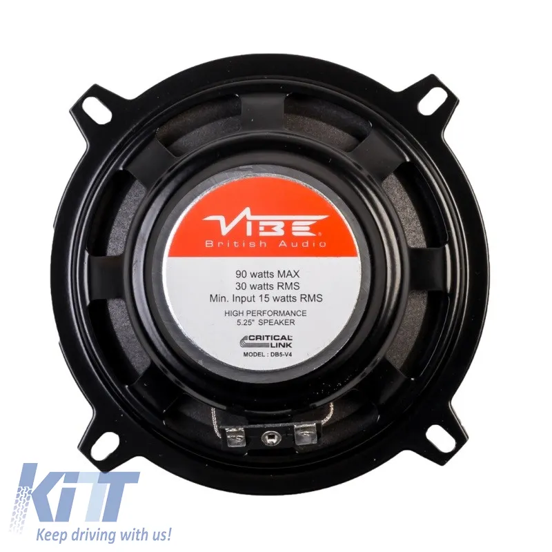 Car Speaker Vibe DΒ5-V4 Easy Fit 5.25"/13cm 90W Peak 30W RMS 1 Piece