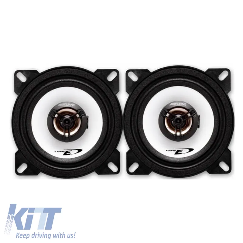 Car Speakers Alpine SXE-1025S Component 4''/10cm 180w Peak 25w RMS 2 Way 2 Pcs