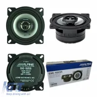 Car Speakers Alpine SXE-1025S Component 4''/10cm 180w Peak 25w RMS 2 Way 2 Pcs-image-6315812
