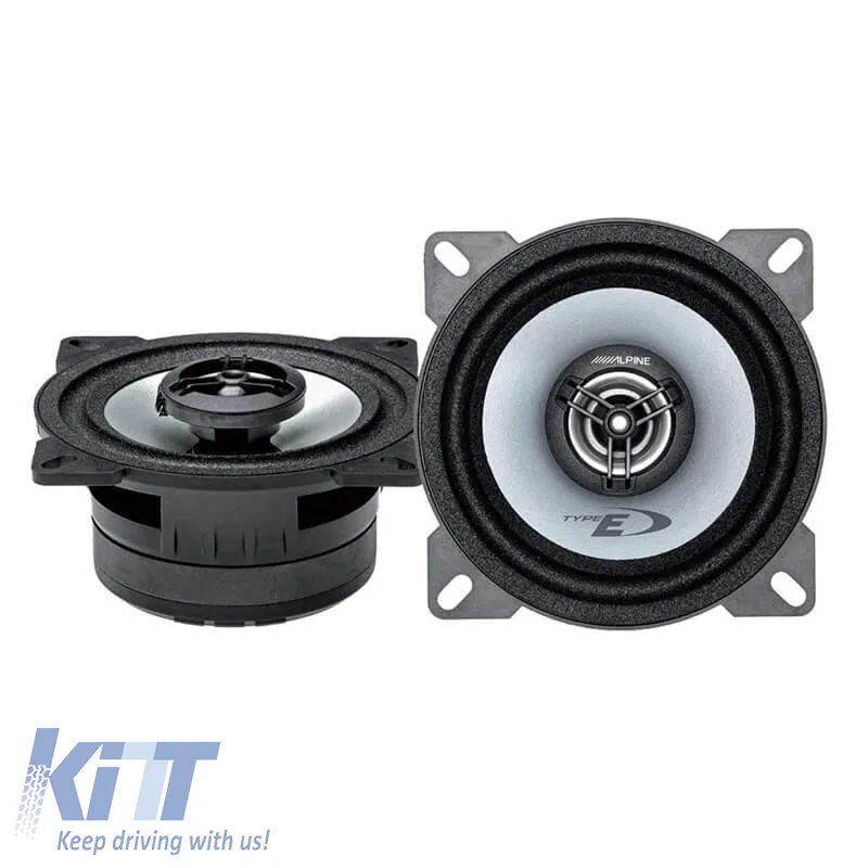 Car Speakers Alpine SXE-1025S Component 4''/10cm 180w Peak 25w RMS 2 Way 2 Pcs