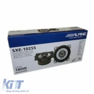 Car Speakers Alpine SXE-1025S Component 4''/10cm 180w Peak 25w RMS 2 Way 2 Pcs-image-6316713
