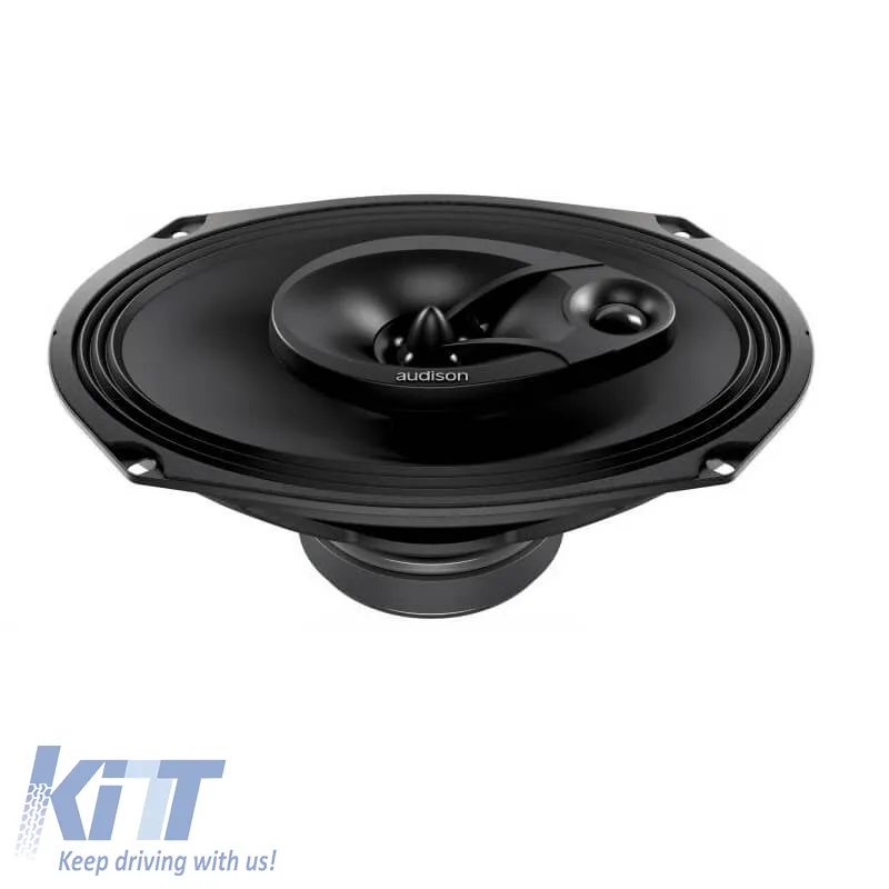 Car Speakers Audison Prima APX690 Coaxial 3 Way 16x24 cm 6x9" Oval 100Watt Rms/300 Watt Max. 2 Pieces
