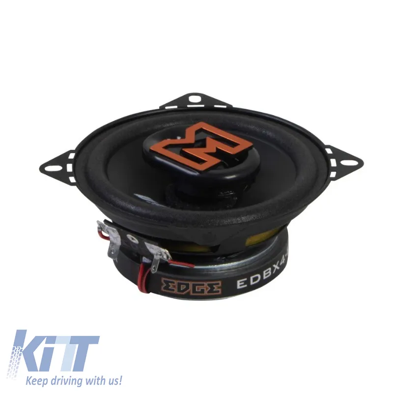 Car Speakers Edge EDBX4-E1 4''/10cm 130w Peak 65w RMS 3 Way Pair 2 Pieces