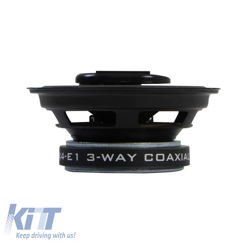 Car Speakers Edge EDBX4-E1 4''/10cm 130w Peak 65w RMS 3 Way Pair 2 Pieces