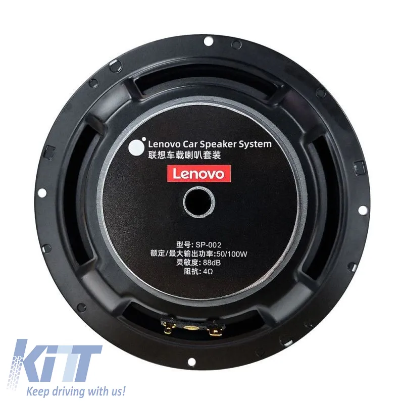 Car Speakers Lenovo SP-002A Coaxial 2 Way 6.5''/16.5cm 50Watt Rms/100 Watt Max. 2 Pieces