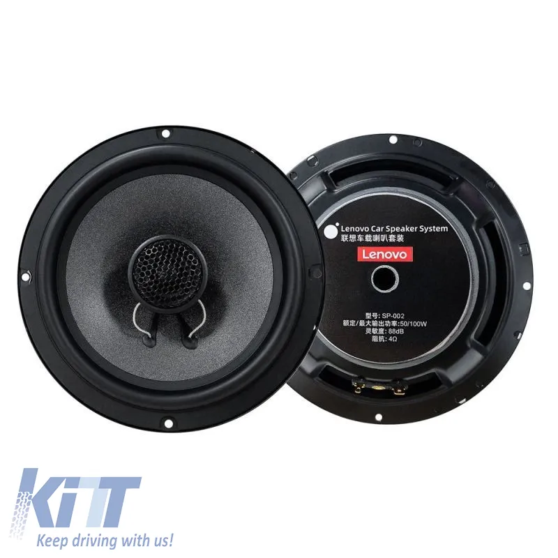 Car Speakers Lenovo SP-002A Coaxial 2 Way 6.5''/16.5cm 50Watt Rms/100 Watt Max. 2 Pieces
