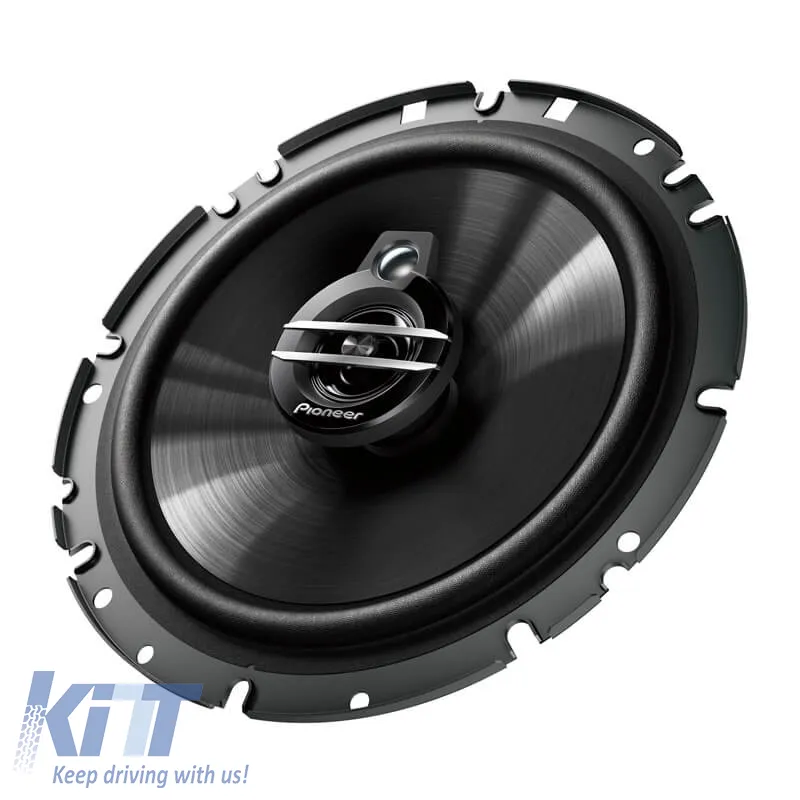 Car Speakers Pioneer TS-G1730F Coaxial 3 Way 17cm 6.75" 40Watt Rms/300 Watt Max. 2 Pieces