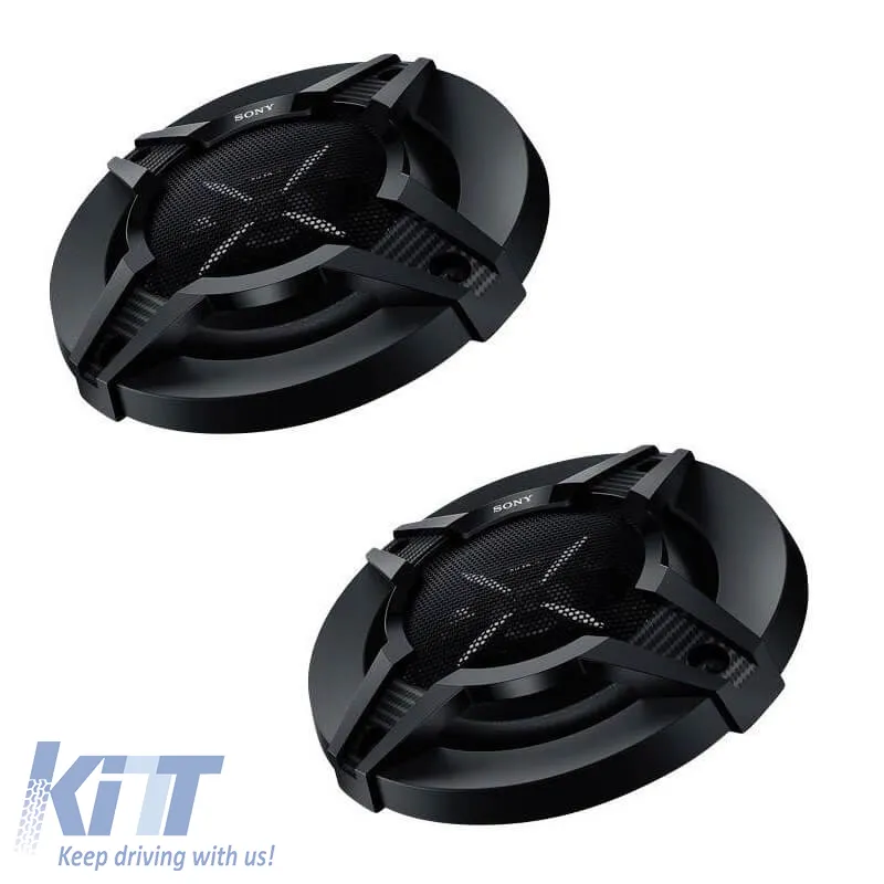 Car Speakers Sony ΧS-FB1030U Coaxial Mega Bass 3 Way 10cm 4" 30Watt Rms/220 Watt Max. 2 Pieces