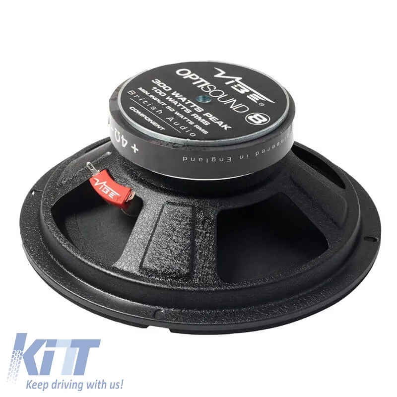Car Speakers Vibe OptiSound OPTI8-V9 8"/20cm 360w Peak 120w RMS 1 Way 2 Pcs