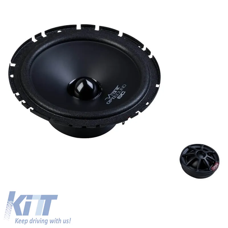 Car Speakers Vibe OPTIVAUX6 Kit Optisound suitable for Opel 16cm 6.5" 90Watt Rms/270 Watt Max. 20 Pieces