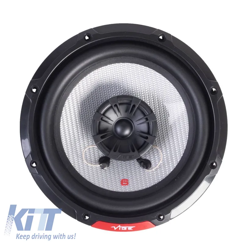 Car Speakers Vibe Pulse 6-V3 6.5''/16.5cm 180w Peak 60w RMS 2 Way Pair 2 Pieces