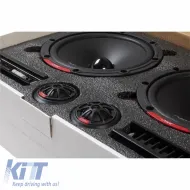 Car Speakers Vibe Slick 6SQC-V9 Component 6.5''/16.5cm 300w Peak 100w RMS 2 Way Set 6 Pieces-image-6301246