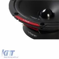 Car Speakers Vibe Slick 6SQC-V9 Component 6.5''/16.5cm 300w Peak 100w RMS 2 Way Set 6 Pieces-image-6301248