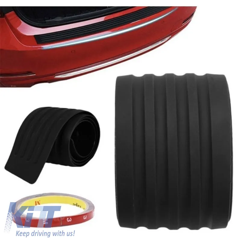 Car Trunk Protector Universal 89cm Black Rubber