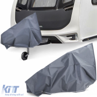 Caravan drawbar cover drawbar protection drawbar sleeve grey protection - ODCAAR6013295