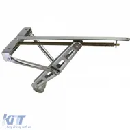 Caravan unterstützt teleskopische Stützen mit Stützplatten, Kurbelstützen bis zu 580mm, Set von 2-image-6261368
