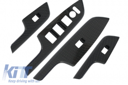 image-66-Carbon fiber Style Door Cover Armrest Trim suitable for HONDA CRV (2012-2016) IV Generation OEM Design