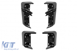 Carbon grilles suitable for B design fender flares for Mercedes G-Class W464 2019-2023 - ABMESX6007423