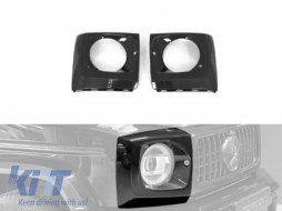 Carbon headlight covers suitable for Mercedes G-Class W465 after 2024 - ABMEGR6008657