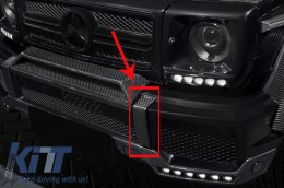 Carbon Parts suitable for Front Bumper G65 Design Mercedes G-Class W463 (1989-2017)-image-6055614