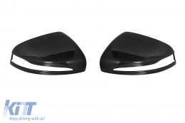 image-5-Carbon side mirror covers suitable for Mercedes G class W464 2018-2024