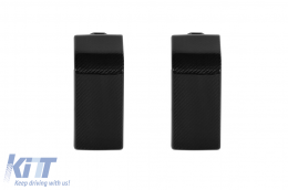 Carbon trim strips suitable for the front B-design bumper on Mercedes G-Class W465 after 2024 - ABSM6020654