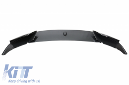 Carbon покритие на Спойлер на Предна Броня , подходящо за BMW 5 Series F10 F11 (2011-2017) Sedan Touring M-Performance дизайн-image-6056865