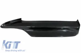 Carbon Предна Сплитери Спойлер , подходящ за BMW 3 Series E90 E91 Sedan Touring (2005-2008) само M-tech Броня-image-6050935
